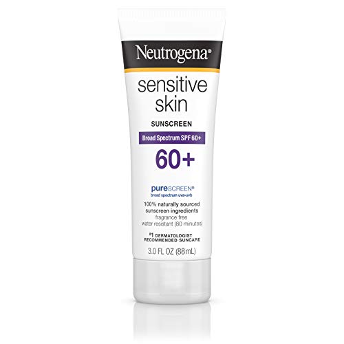 Neutrogena Sensitive Skin Sunblock Lotion SPF 60 - 3 OZ.