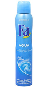 FA 24 Hour Antiperspirant And Deodorants Spray, Aqua - 6.75 oz