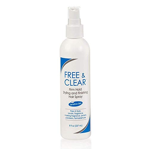 Free & Clear Styling & Finishing Hair Spray for Sensitive Skin - 8 oz