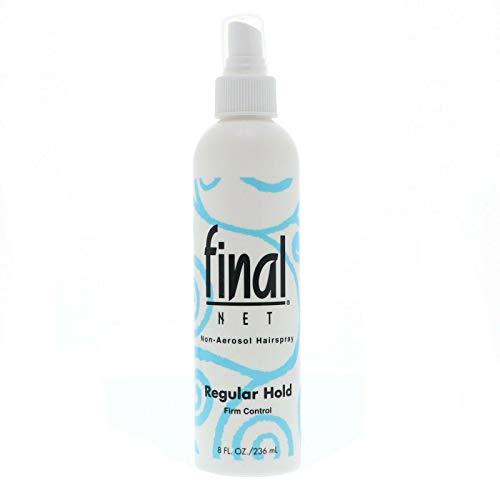 Final Net Unscented All Day Hold Hairspray, Regular Hold - 8 oz