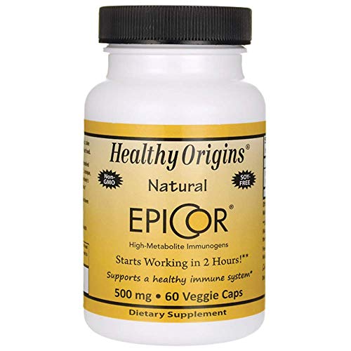 Healthy Origins - EpiCor High-Metabolite Immunogens 500 mg. - 60 Capsules