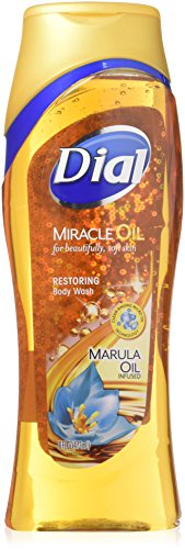 Dial Body Wash Miracle Oil, Marula Oil Infused For Soft Skin - 16 oz.