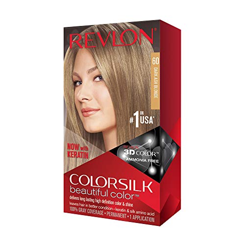 Revlon Colorsilk Beautiful Color, Dark Ash Blonde 60 - 1 ea.