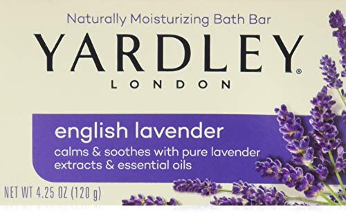 Yardley London naturally moisturizing bar soap, flowering english lavender - 4.25 oz