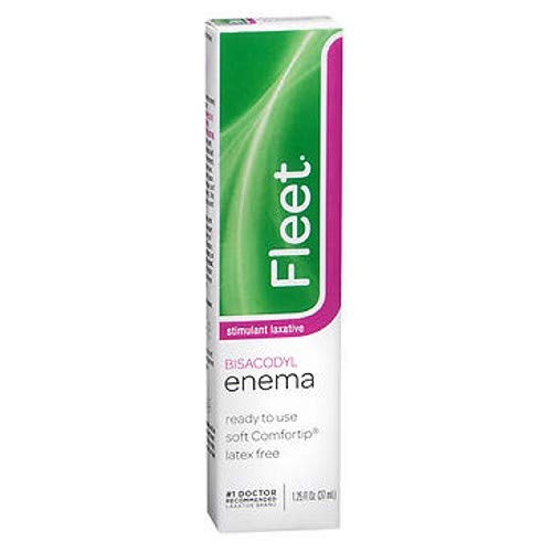 Fleet Bisacodyl Enema a Stimulant Pugative, Ready To Use - 1.25 OZ