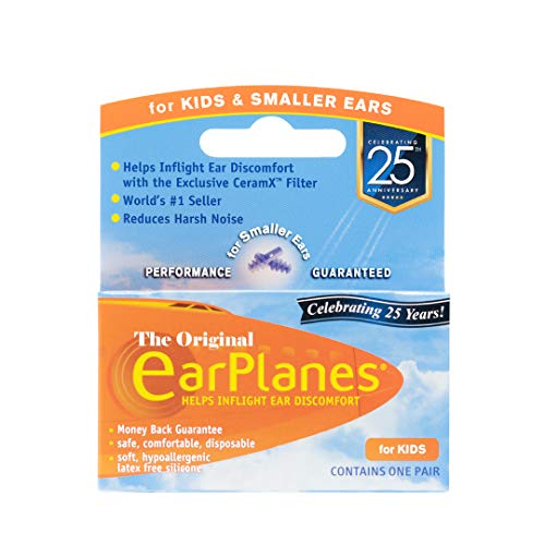 Ear Plugs - Children's Ear Protection for Airplane Travel.