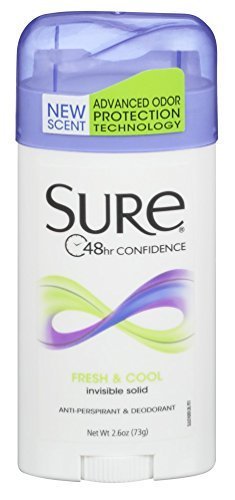 Sure Clear Dry Anti-Perspirant and Deodorant, Solid, Fresh - 2.6 oz