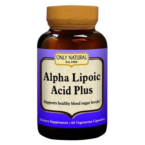 Only Natural - Alpha Lipoic Acid 200 mg Plus - 60 Capsules