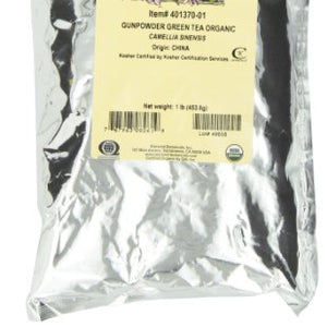 Starwest Botanicals - Bulk Gunpowder Green Tea Organic - 1 lb.