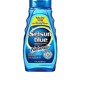 Selsun Blue Naturals Dandruff Shampoo for Itchy Dry Scalp - 11 OZ
