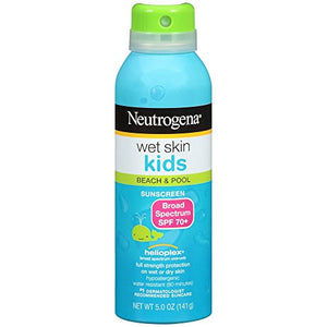Neutrogena Wet Skin Sunscreen Kids, Broad Spectrun SPF 70+ - 5 oz