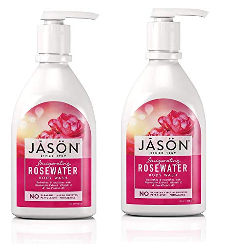 Jason Natural Products - Satin Shower Body Wash Glycerine & Rosewater - 30 oz.
