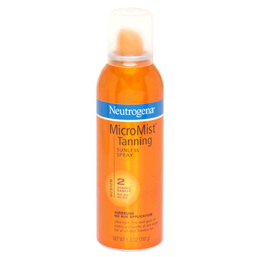 Neutrogena MicroMist Sunless Tanning Spray Medium - 5.3 oz