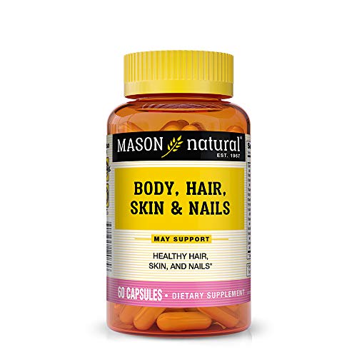 Mason natural body, hair, skin and nails beauty formula capsules - 60 ea