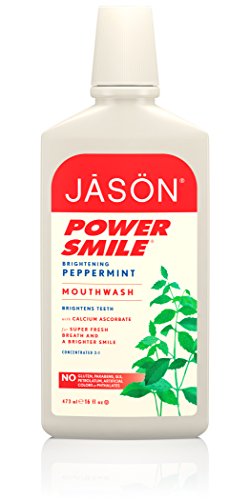Jason Natural Products - Mouthwash Power Smile Super Refreshing Peppermint - 16 oz.