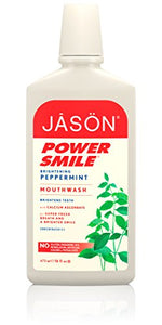 Jason Natural Products - Mouthwash Power Smile Super Refreshing Peppermint - 16 oz.