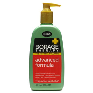 Shikai - Borage Therapy Advanced Formula Lotion Fragrance Free - 8 oz.