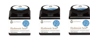 Youtheory - Hyaluronic Acid Advanced Formula - 120 Tablets.