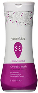 Summers Eve Simply Sensitive Cleansing Wash For Sensitive Skin - 15 oz.