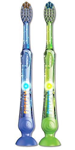 Firefly Kids LightUp Timer Toothbrush, Soft - 2 Ea
