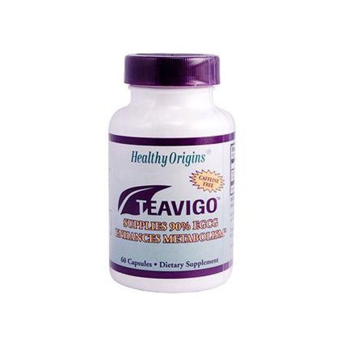 Healthy Origins, Teavigo, Caffeine Free, 150 mg, 60 Capsules