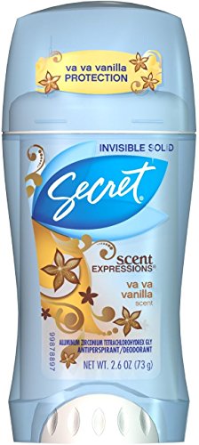 Secret Scent Expressions Va Va Vanilla Invisible Solid Antiperspirant & Deodorant - 2.6 oz