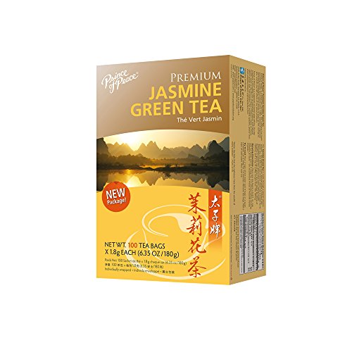 Prince of Peace - Premium Jasmine Green Tea 100% Natural - 100 Tea Bags