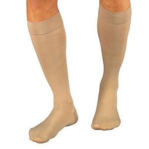 Jobst Medical Legwear Stockings Relief Compression Knee High 30-40 mm/Hg Closed Toe Beige, Full Calf X-Large - 1 ea