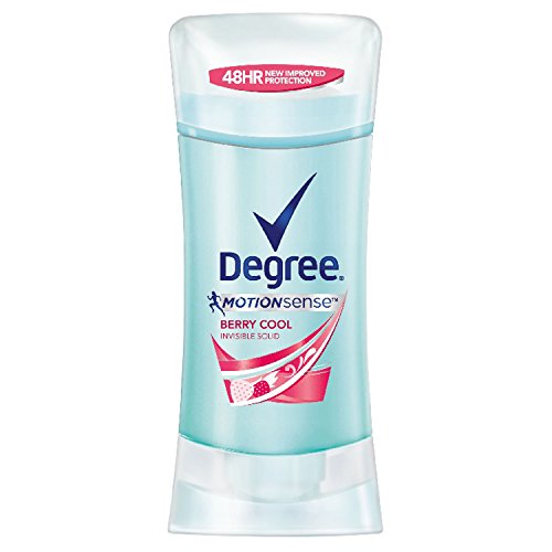 Degree Motion Sense Invisible Solid Deodorant For Women, Berry Cool - 2.6 oz