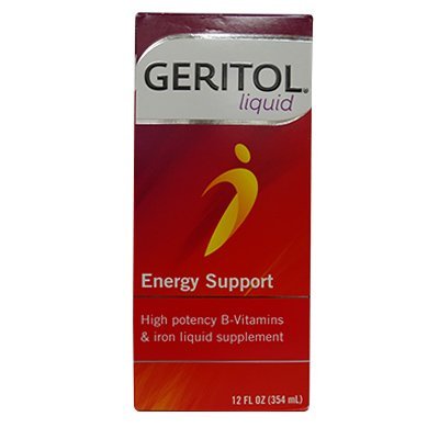 Geritol With Ferrex Tonic, High potency Vitamin and Iron Supplement - 12 oz