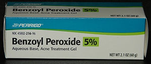 Perrigo Benzoyl Peroxide 5% Acne Treatment Gel Tube - 2.1 oz