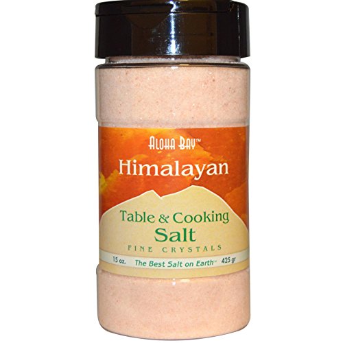 Himalayan Salt - Table & Cooking Salt By Aloha Bay - 15 oz.