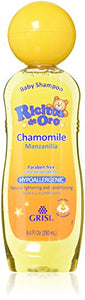 Grisi Ricitos de Oro Hypoallergenic Baby Shampoo, With Chamomile - 8.4 oz