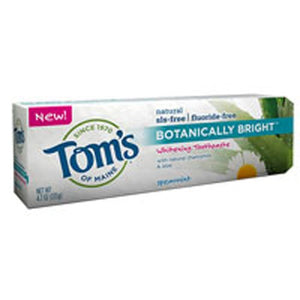 Tom's of Maine - Natural Toothpaste Botanically Bright Whitening Fluoride-Free SLS-Free Spearmint - 4.7 oz.