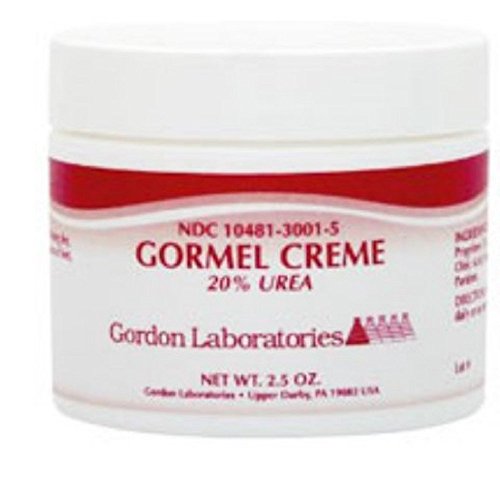 Gordon Gormel Creme With 20% Urea For Softens Rough, Dry Skin - 2.5 OZ