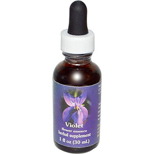 Flower Essence Services, Violet, Flower Essence - 1 fl oz.