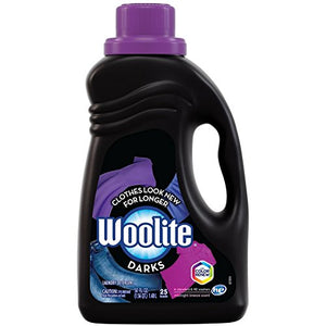 Woolite Dark Laundry Fabric Wash Liquid, 50 Oz/Bottle, 6 ea.