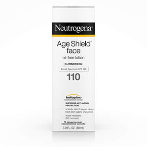 Neutrogena Age Shield Face Sunscreen Oil-Free Lotion, Broad Spectrum SPF 110 - 3 oz
