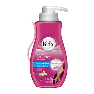 Veet 3 Minute Hair Removal Gel Cream Pump for Sensitive Skin - 13.5 OZ