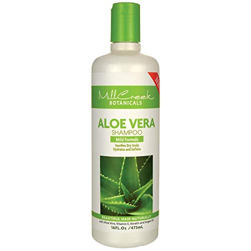 Mill Creek Botanicals - Aloe Vera Shampoo Mild, Everyday Formula - 16 oz