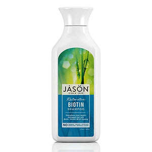 Jason Natural Products - Natural Biotin Shampoo Hair Fortifying - 16 oz.