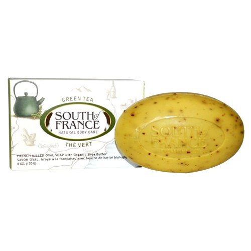 South of France - French Milled Vegetable Bar Soap Green Tea - 6 oz.