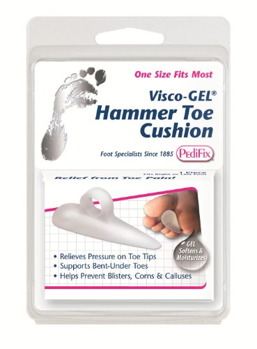 Pedifix Visco-Gel Hammer Toe Cushion, Medium Left - 1 ea