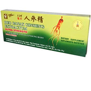 Prince of Peace - Red Panax Ginseng Extractum Ultra Strength - 10 Vial