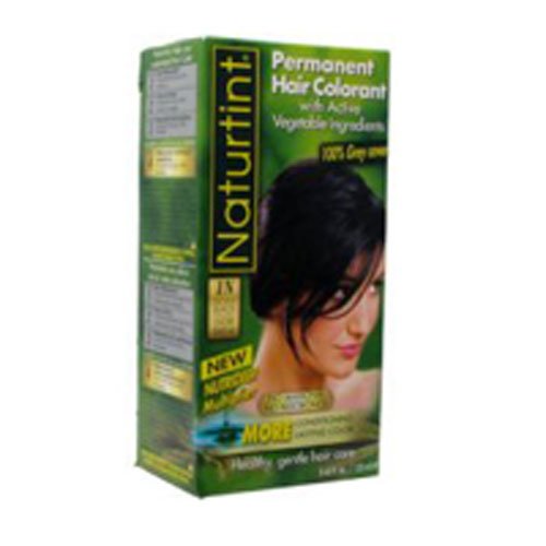 Naturtint 1N- Ebony Black Permanent Hair Colorant - 5.28 Oz.