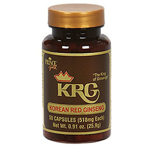 Prince of Peace - Korean Red Ginseng 518 mg. - 50 Capsules