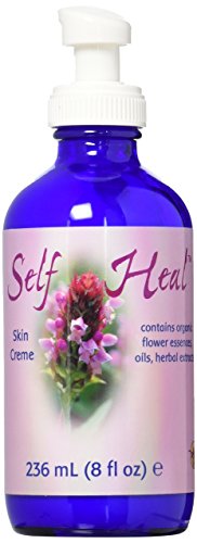 Self heal renewing and soothing skin creme by Flower Essence, Pump Top - 8 oz.