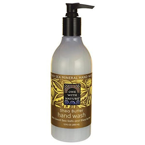 One With Nature - Dead Sea Mineral Hand Wash Shea Butter - 12 oz.