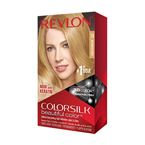 Revlon Colorsilk Beautiful Color, Medium Blonde 74 - 1 ea.