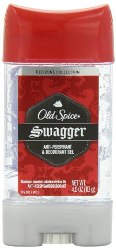 Old Spice Red Zone Clear Gel Antiperspirant and Deodorant, Swagger - 4 OZ